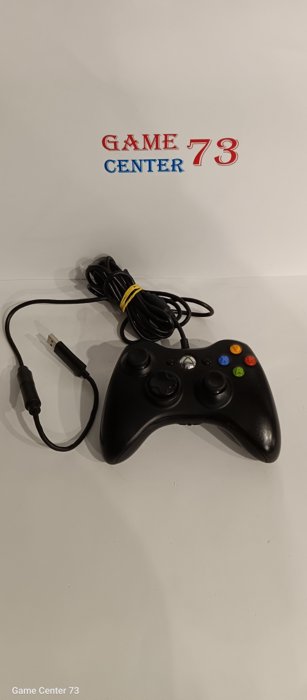 Фото выбранной позиции — Проводной Геймпад Xbox 360 Чёрный Оригинал, фото 1 из 1